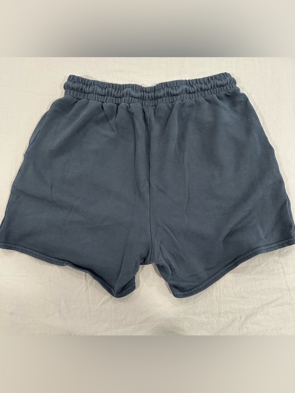 3-Pack Casual Fleece Shorts - Black, Light Blue, Teal - Picture 3 of 11